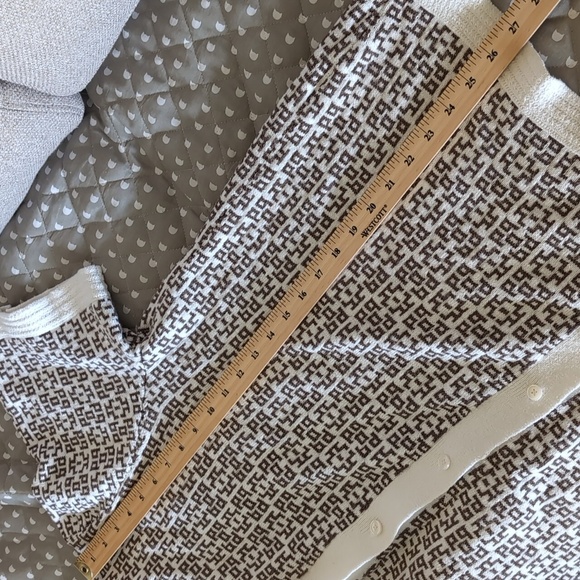 Abercrombie & Fitch Mens Brown/White Button Down Cardigan,XL. - Picture 12 of 12